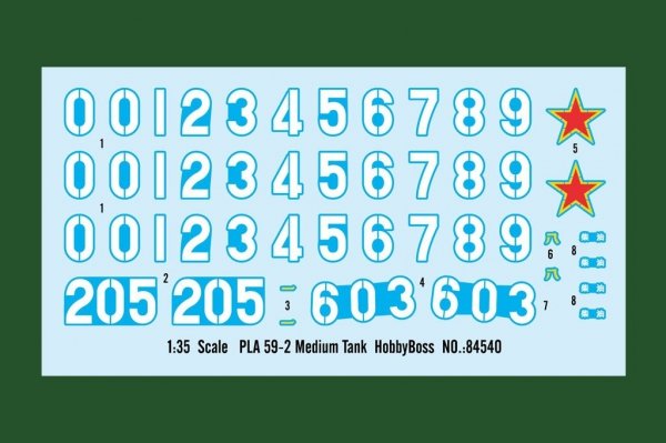 Hobby Boss 84540 Chinese Type 59-2 Medium Tank 1/35