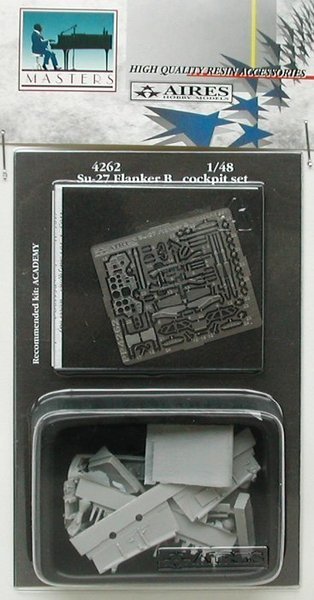 Aires 4262 Su-27 Flanker B cockpit set 1/48 Academy