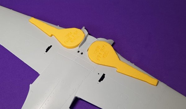 Omask 73204 Fw 190 A-8/F wheel bay plugs (for Revell) 1/32