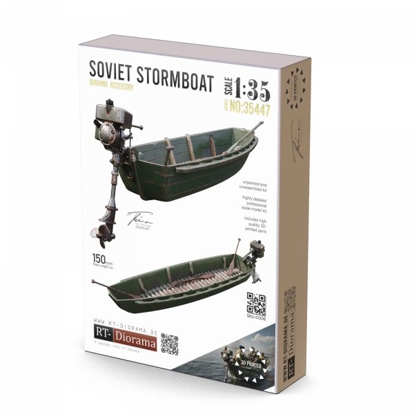 RT-Diorama 35447 Soviet Stormboat 1/35