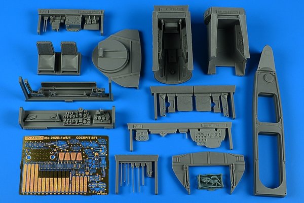 Aires 2274 Me 262 B-1a/U-1 Nightfighter cockpit set Revell 1/32