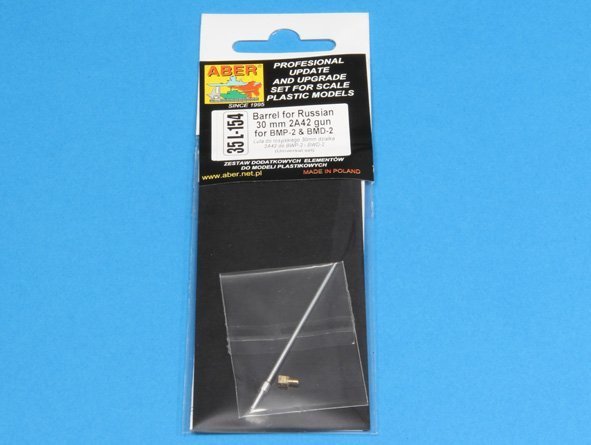 Aber 35L-154 Barrel for Russian 30mm 2A42 gun for BMP-2 and BMD-2 (1:35)	