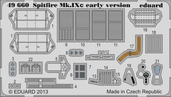 Eduard 49660 Spitfire Mk. IXc early version 1/48 EDUARD