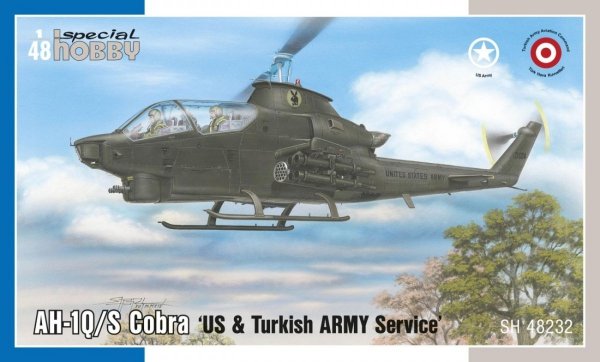 Special Hobby 48232 AH-1Q/S Cobra 'US &amp; Turkish Army Service' 1/48