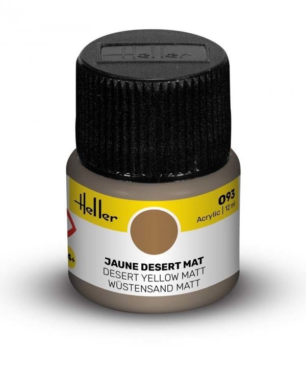 Heller 9093 093 Desert Yellow - Matt 12ml