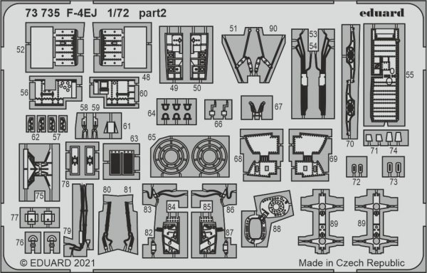 Eduard 73735 F-4EJ FINE MOLDS 1/72