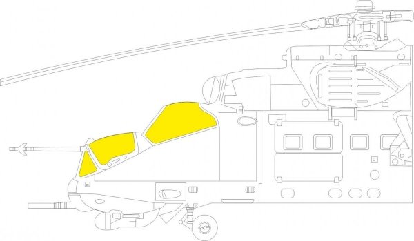Eduard EX806 Mi-24D TFace EDUARD/ZVEZDA 1/48