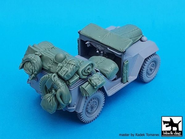 Black Dog T35228 Russian field car Gaz 67 B accessories set 1/35