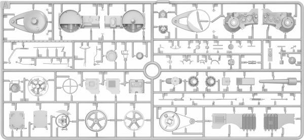 MiniArt 24005 GERMAN INDUSTRIAL TRACTOR D8511 MOD. 1936 1/24