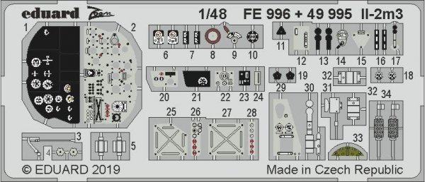 Eduard FE996 Il-2m3 1/48 TAMIYA