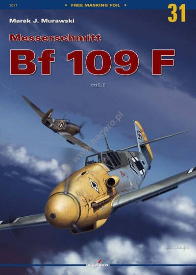 Kagero 3031 Messerschmit Bf 109 F ( no decals ) EN
