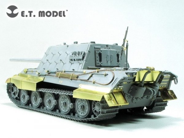 E.T. Model EA35-128 WWII German Jagdtiger Early/Late Production Fender &amp; Side Skirts For TAKOM 1/35