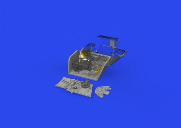 Eduard 648935 Bf 109G-4 cockpit PRINT Eduard 1/48
