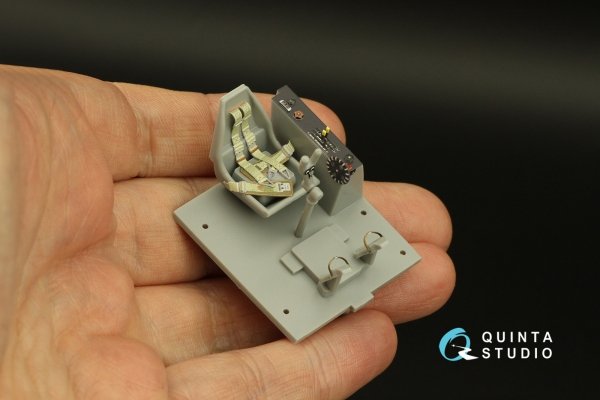 Quinta Studio QD32160 Do 335A-10 3D-Printed &amp; coloured Interior on decal paper (HK models) 1/32