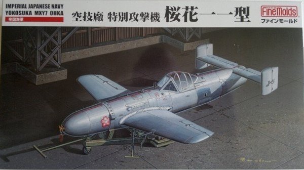 Fine Molds FB15 IJN Yokosuka MXY7 Ohka Kamikaze Flying Bomb 1/48