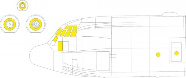 Eduard BIG72173 C-130J PART I ZVEZDA 1/72