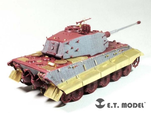 E.T. Model EA35-121 WWII German King Tiger Fender &amp; Side Skirts For Meng Kit 1/35