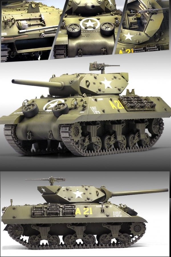 Academy 13288 U.S.ARMY M10 GM (1:35)