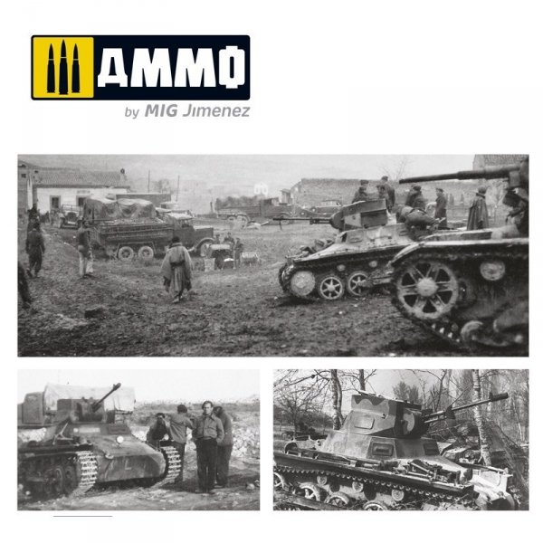 AMMO of Mig Jimenez 8506 Panzer I Breda, Spanish Civil War 1936 - 1939 1/35