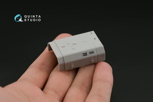 Quinta Studio QD35092 AT-S 3D-Printed &amp; coloured Interior on decal paper (Trumpeter) 1/35