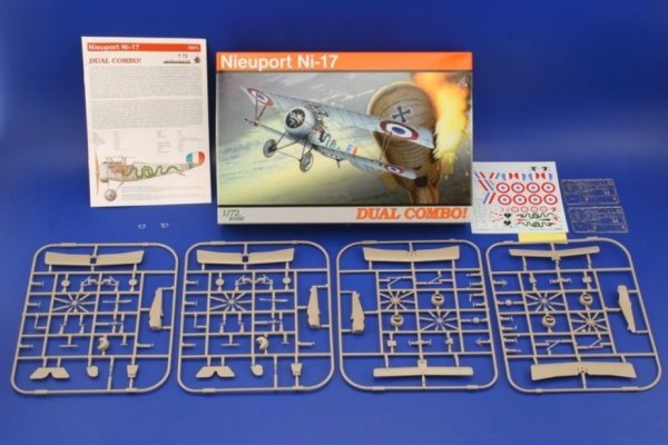 Eduard 7071 Nieuport Ni-17 DUAL COMBO 1/72