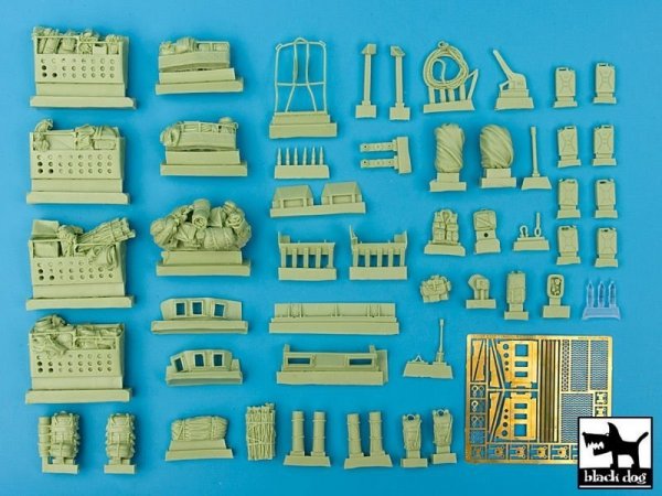 Black Dog T35053 Canadian Lav III Lorit accessories set 1/35