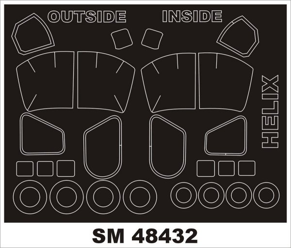 Montex SM48432 Ka-27 HELIX HOBBY BOSS