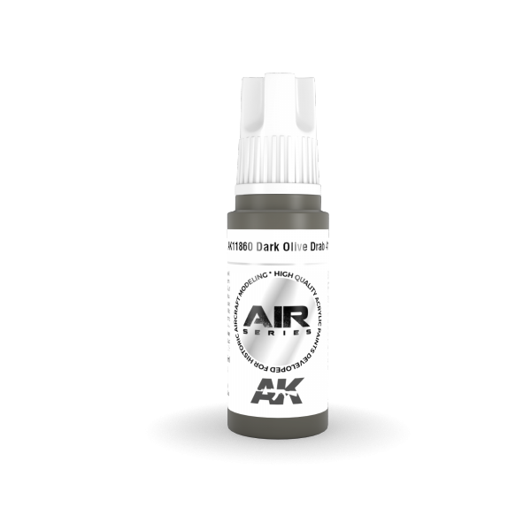 AK Interactive AK11860 DARK OLIVE DRAB 41 – AIR 17 ml