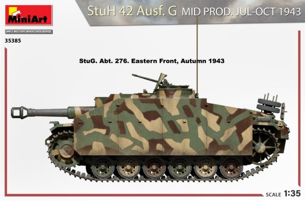 MiniArt 35385 StuH 42 Ausf. G MID PROD. JUL-OCT 1943 1/35