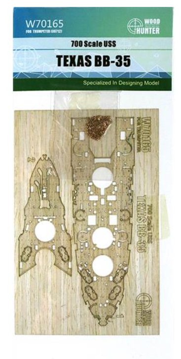 Wood Hunter W70165 USS Texas (Trumpeter 06712) 1/700
