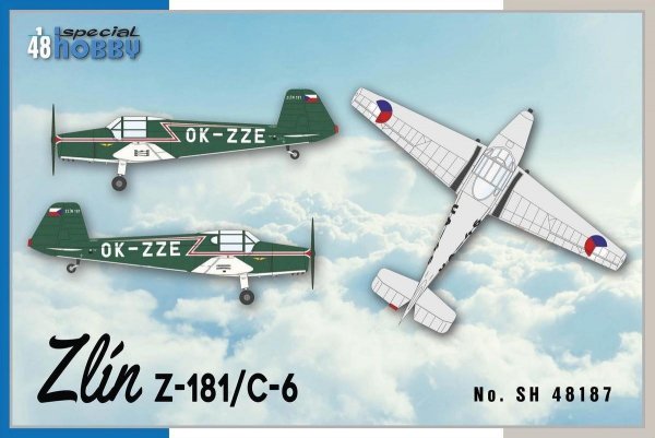 Special Hobby 48187 Zlin Z-181 / C-6 (1:48)