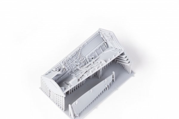 Eduard 6481165 Jaguar wheel bays &amp; undercarriage legs PRINT for AIRFIX 1/48