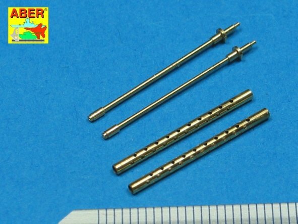 Aber A32017 Set of 2 cal .50 (12,7mm) standard barrels for US aircraft machine guns Browning M2 (1:32)