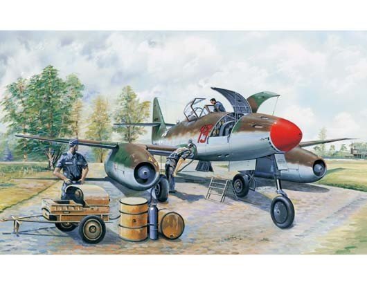 Trumpeter 02261 Messerchmitt Me 262 A-1a clear edition (1:32)