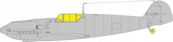 Eduard JX332 Bf 109F-4 Hobby 2000, Hasegawa 1/32