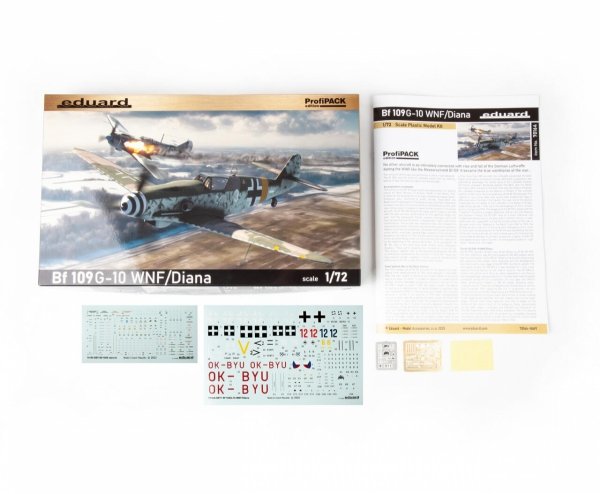 Eduard 70164 Bf 109G-10 WNF/ Diana ProfiPACK Edition 1/72