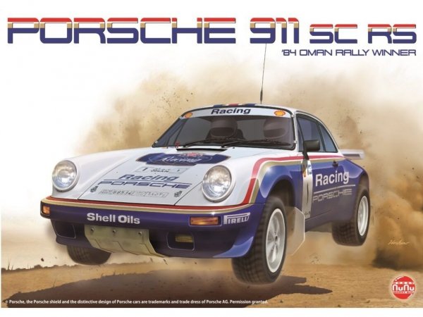 NuNu PN24011 Porsche 911 SC / RS 1984 Oman Rally Winner 1/24