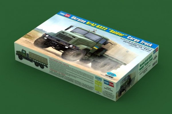 Hobby Boss 85512 Ukraine KrAZ-6322 “Soldier” Cargo Truck 1/35