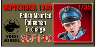 Toro 35F140 - Wrzesień 1939 - Konny policjant w szarży Husynne, 24.09.1939 1/35