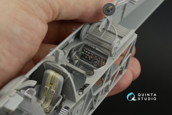 Quinta Studio QD32115 Fairey Swordfish Mk.I 3D-Printed &amp; coloured Interior on decal paper (Trumpeter) 1/32