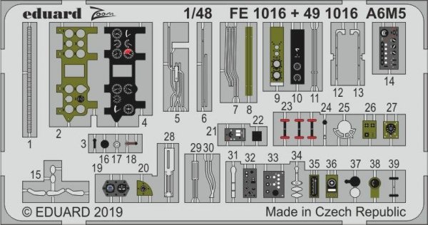 Eduard 491016 A6M5 TAMIYA 1/48