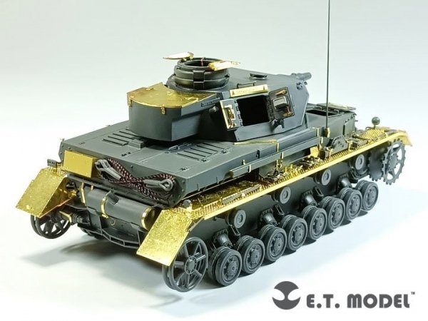 E.T. Model E35-303 WWII German Pz.Kpfw.IV Ausf.F For TAMIYA 35374 1/35