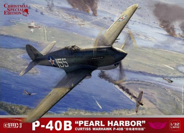 Great Wall Hobby L3202 P-40B &quot;Pearl Harbor&quot; 1941 Curtiss Warhawk P-40B 1/32