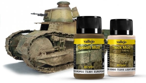 Vallejo 73813 Engine Effects - Oil Stains 40 ml