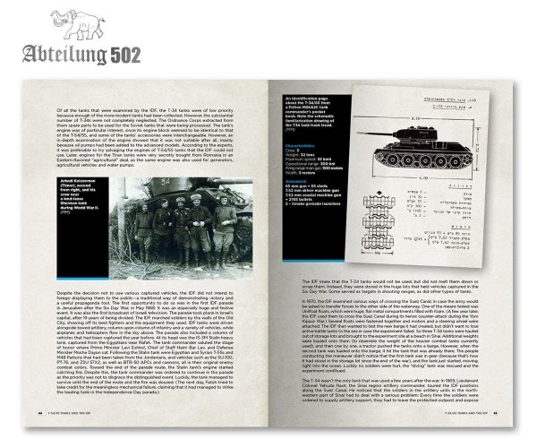 502 Abteilung ABT709 T-34 AND THE IDF THE UNTOLD STORY (MICHAEL MASS / MA’OR LEVY)