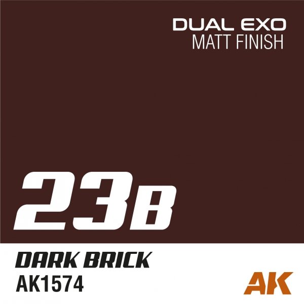 AK Interactive AK1574 DUAL EXO SCENERY 23B – DARK BRICK 60ML