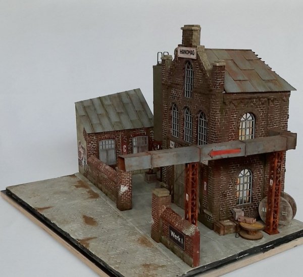 RT-Diorama 35286 Diorama-Base: &quot;Factory Yard&quot; 1/35