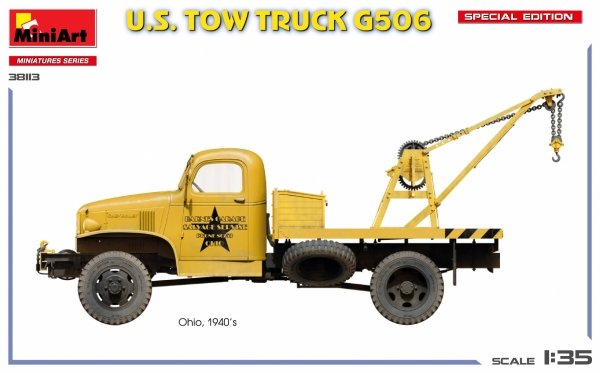 MiniArt 38113 U.S. Tow Truck G506. Special Edition 1/35