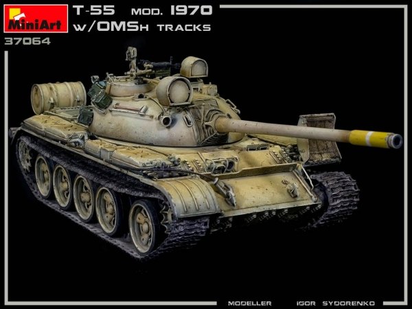 MiniArt 37064 T-55 Mod. 1970 with OMSh tracks 1/35