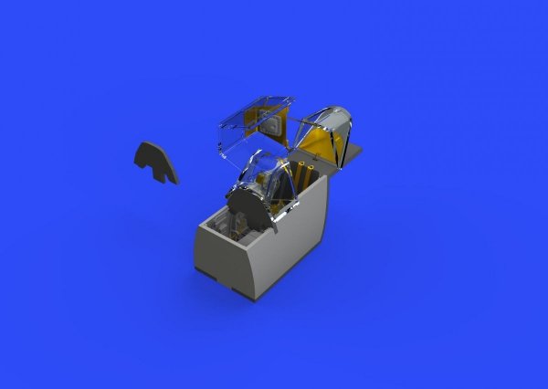 Eduard 648340 Bf 109G-4 cockpit EDUARD 1/48